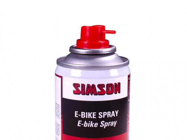 elektro beschermingsspray e-bike 200 ml rood/wit