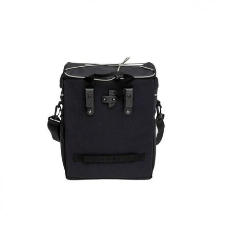 fietstas Rear Rider 16 liter polyester/mesh zwart