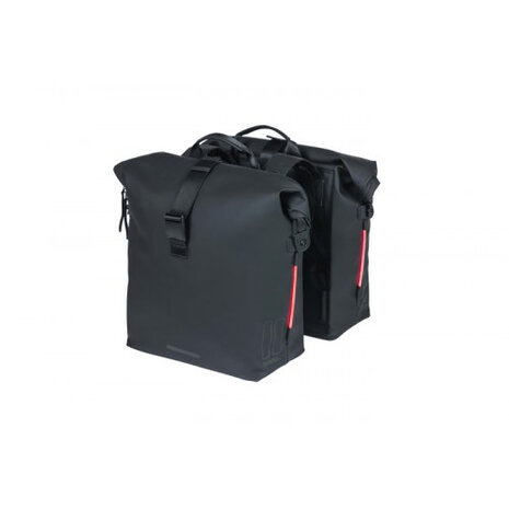 fietstas dubbel SoHo Nordlicht 41 liter zwart - 18076