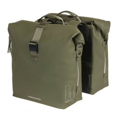 fietstas dubbel SoHo Nordlicht 41 liter groen - 18077