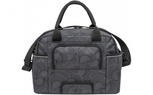 bagagedragertas Bari 13 liter polyester zwart