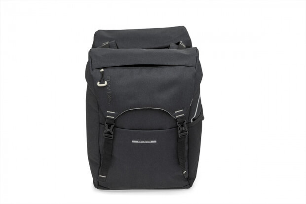 dubbele fietstas Sports Racktime 32 l zwart