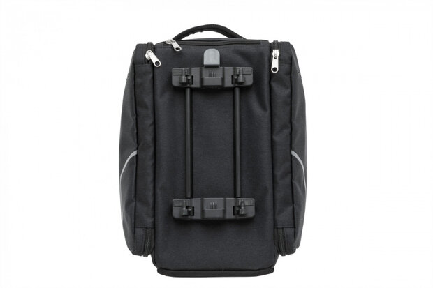 fiets-/schoudertas Trunk Bag Racktime 31 liter zwart