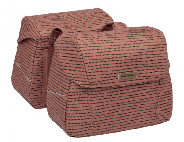 dubbele fietstas Joli Nomi 37 liter rood