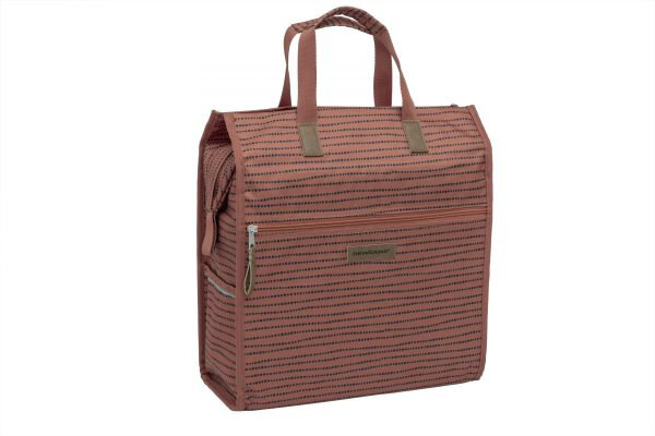 shopper fietstas Lilly Nomi 18 liter polyester rood