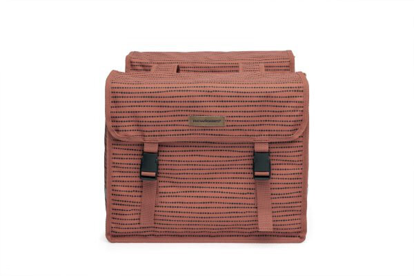 dubbele fietstas Fiori Nomi 30 liter rood
