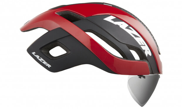 fietshelm Bullet 2.0 unisex schuim/mesh rood maat M