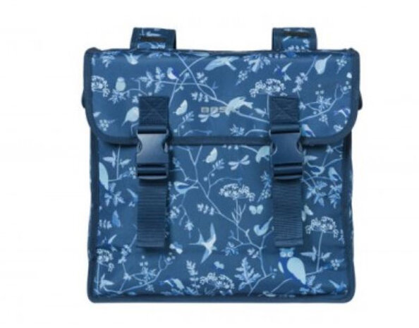 dubbele fietstas Wanderlust 35 liter blauw - 18089