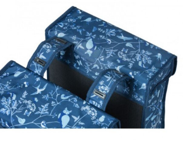 dubbele fietstas Wanderlust 35 liter blauw - 18089
