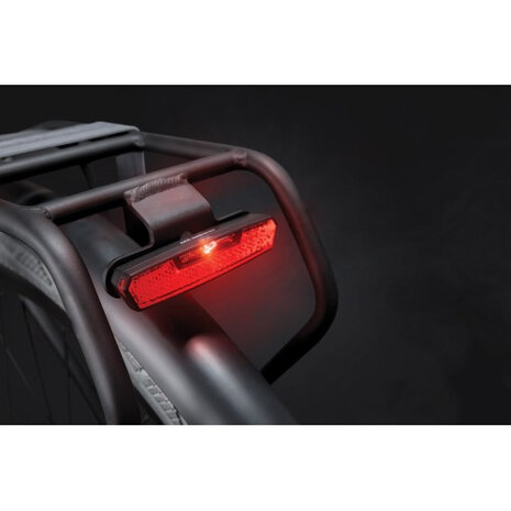 achterlicht Juno Steady 6V accu/dynamo rood/zwart