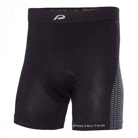 fietsonderbroek Pro 3 dames polyamide zwart mt XS