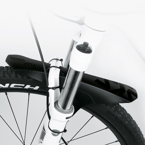 voorspatbord Flap Guard MTB/race 26-29 inch zwart