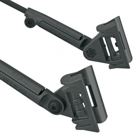 spatbordset Veloflexx 55 27,5-28 inch zwart 2-delig