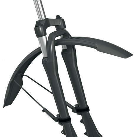 spatbordset Veloflexx 65 26-27,5 inch zwart 2-delig