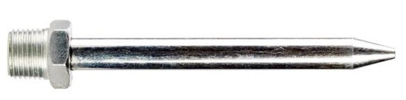 spuitnaald voor vetspuit (2019036) 10 cm RVS zilver