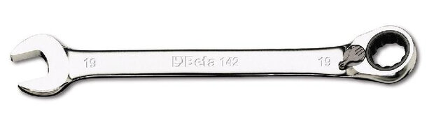ratelringsteeksleutel 142 RVS 7 mm zilver