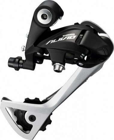 achterderailleur Alivio RD-T4000 9SP staal/alu zwart/zilver