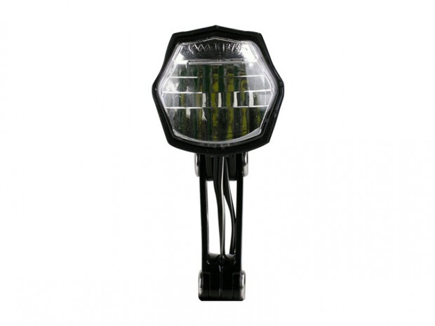 voorlicht Luminous naafdynamo led 30 lux zwart