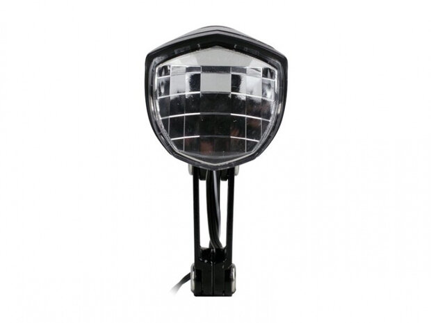 voorlicht Brightly naafdynamo led 70 lux zwart