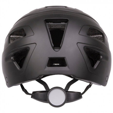 fietshelm Urban 400 gram ABS matzwart maat 55-58