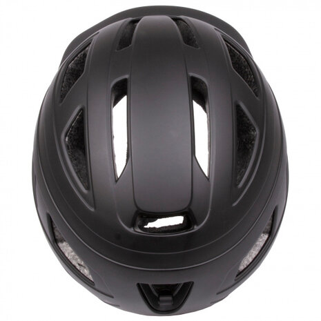 fietshelm Urban 400 gram ABS matzwart maat 55-58