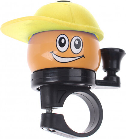 fietsbel Bike Fun Pietje geel