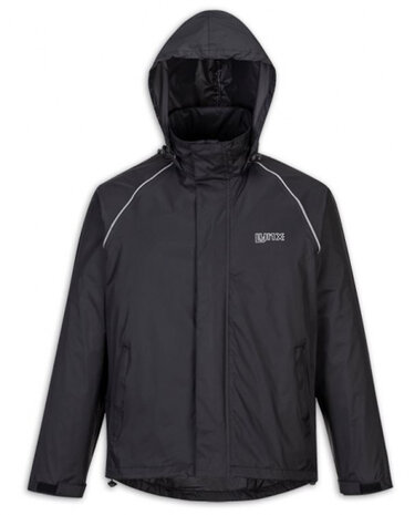 Regenjas Dry &amp; Go heren nylon zwart maat L