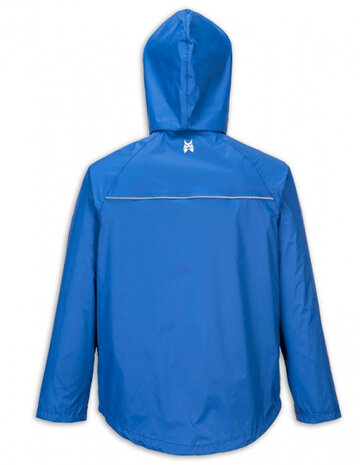 Regenjas Dry &amp; Go heren nylon blauw maat L
