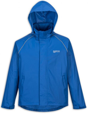 Regenjas Dry &amp; Go heren nylon blauw maat XXL