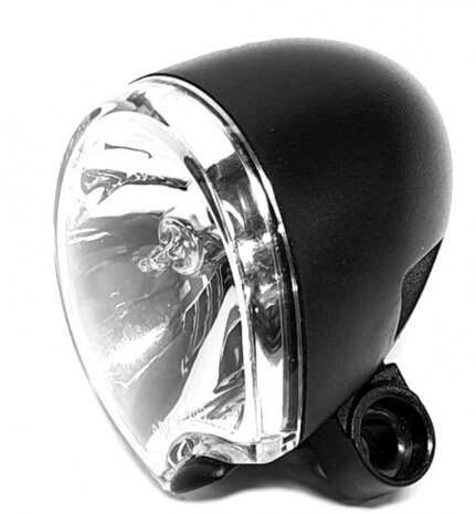 voorlicht Hella Micro FF halogeen dynamo 10 Lux led zwart