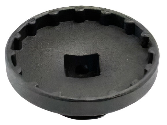 trapassleutel 16T 52,2 mm T47 zwart
