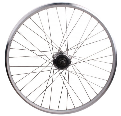 achterwiel Zac 2000 28 inch Nexus 8 schijfrem Di2 zilver