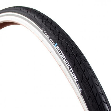 buitenband 28 x 1 5/8 x 1 3/8 (37-622) antilek zwart/wit