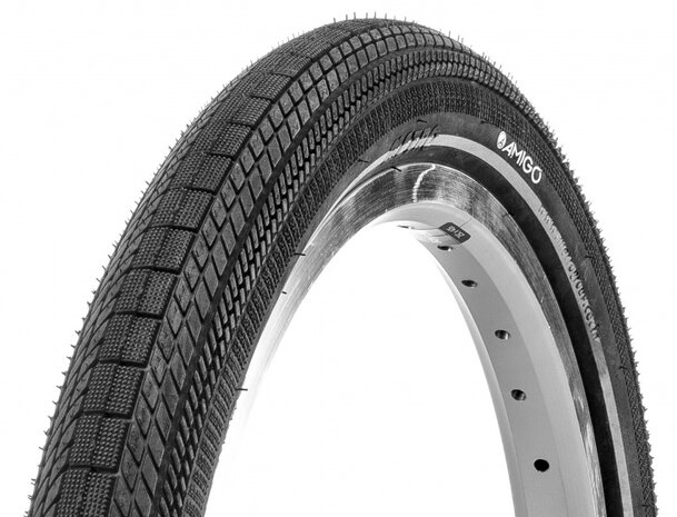 Buitenband Ortem X-Cross 20 x 2.25 (56-406) reflectie zwart