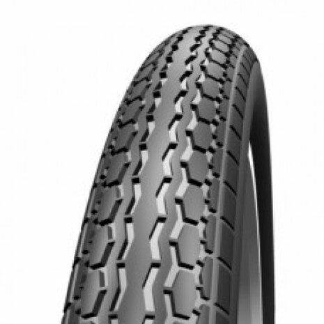 buitenband 20 x 1.75 (47-406) reflectie zwart 2-delig