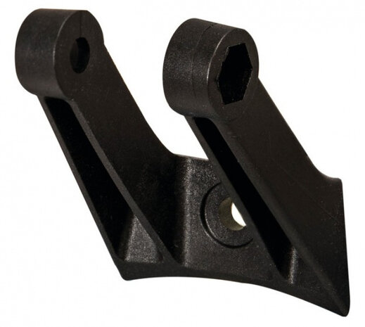 voorlichthouder voorvork Suntour 5 cm zwart