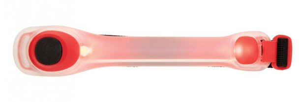 veiligheidsarmband led 22,2 x 5,4 cm TPU rood
