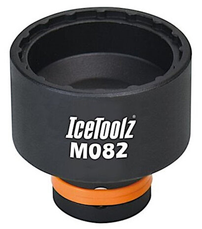 centerlock afnemer M082 150 x 34 mm zwart/oranje