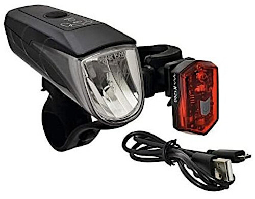 verlichtingsset Osram USB 15/30 lux wit/rood