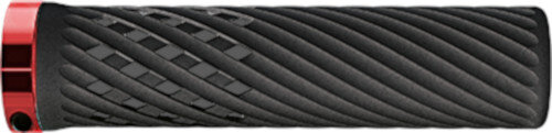 handvatten Luna Lock 130 x 22 mm elastomeer rood/zwart