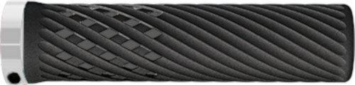handvatten Luna Lock 130 x 22 mm elastomeer zwart/wit