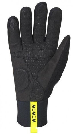 fietshandschoenen Night Stroke neopreen grijs/zwart mt XXL