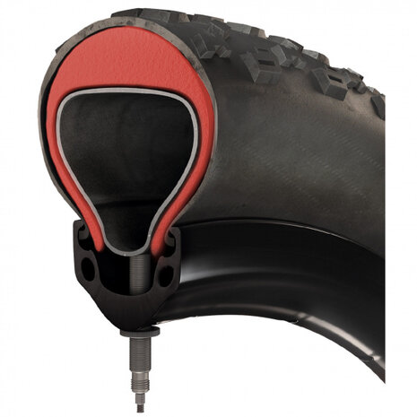 lekbescherming Armour 26 x 1.95-2.1 schuim rood