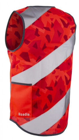 veiligheidshesje Rysy polyester rood maa tM