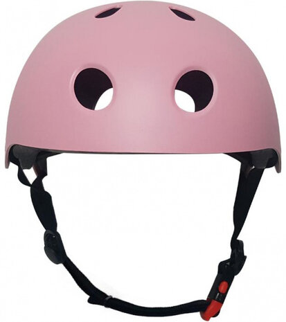 fietshelm junior polystyreen roze maat M