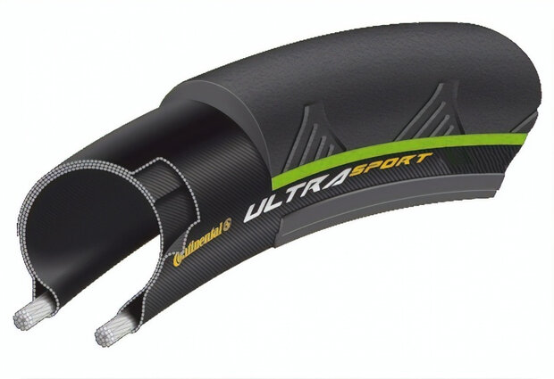 buitenband Ultra Sport III 28 x 1.00 (25-622) zwart