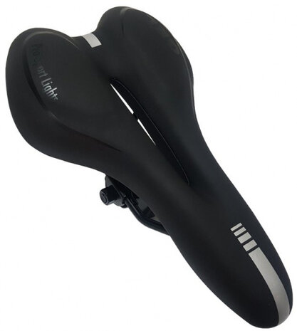 fietszadel Gel Comfort 28 x 16 cm gel 2-delig