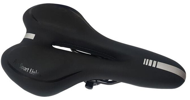 fietszadel Gel Comfort 28 x 16 cm gel 2-delig