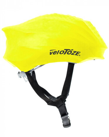 helmhoes waterdicht latex geel one-size