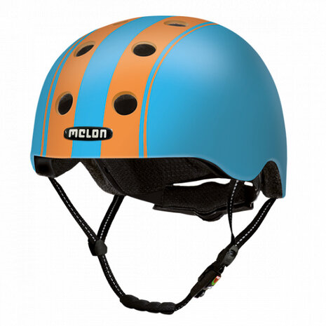 fietshelm Urban Active DD polycarbonaat blauw mt 46-52 cm